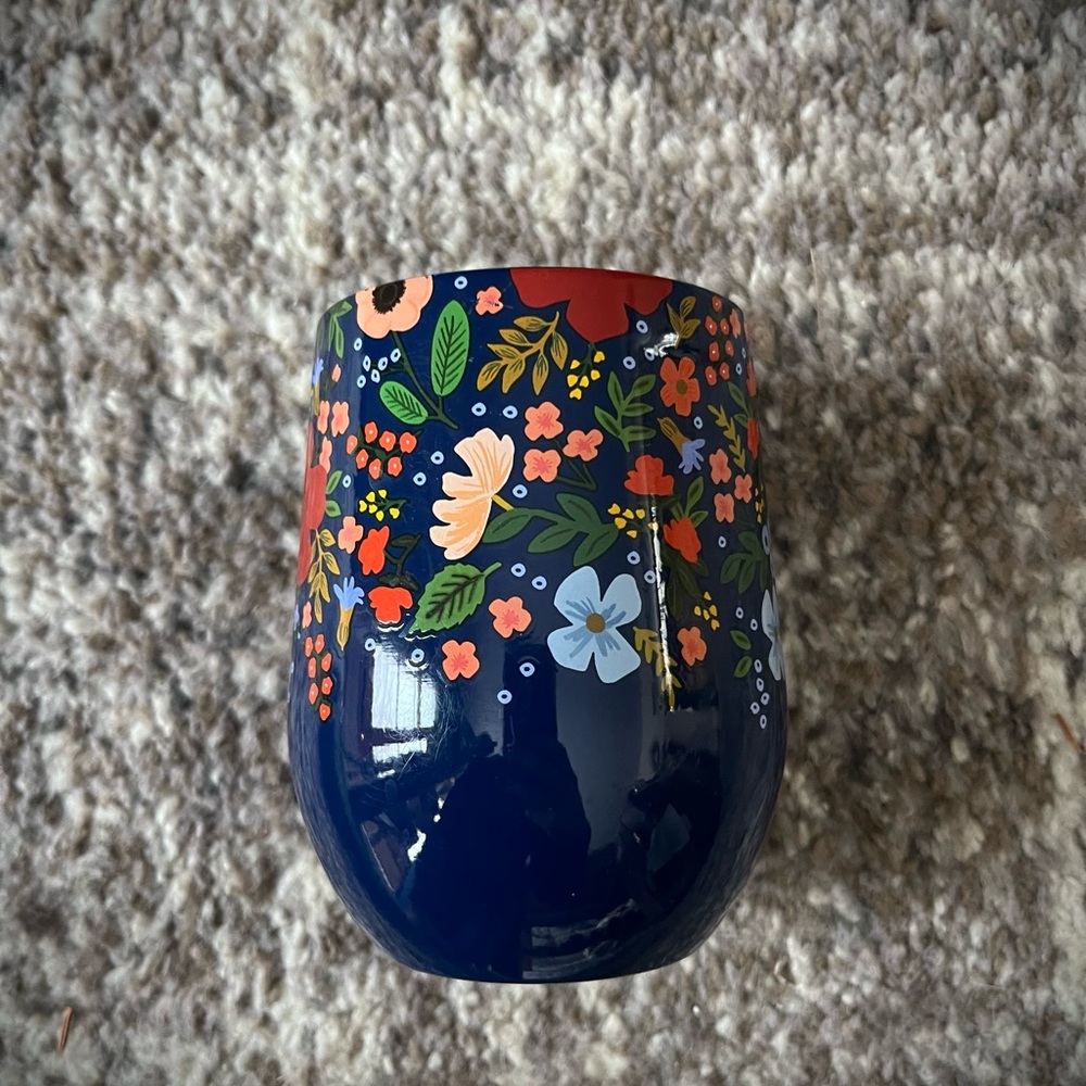 Rifle Paper Co. x Corkcicle Travel Stemless Wine Tumbler